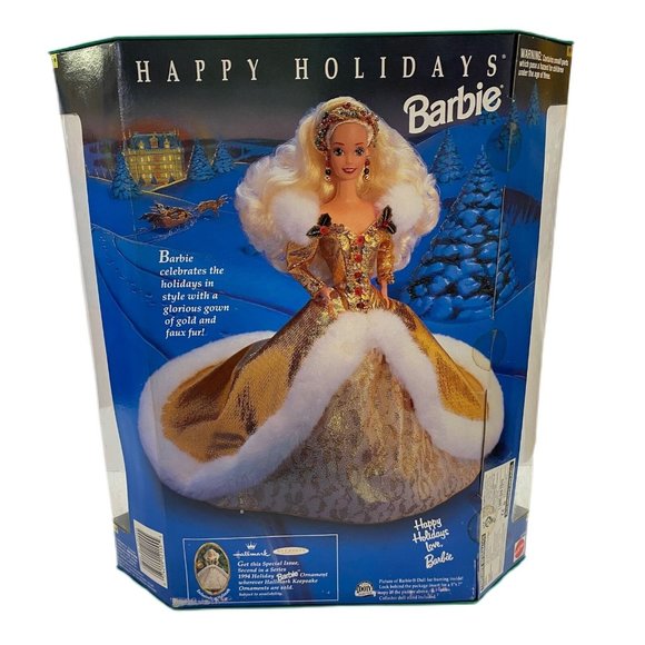 Mattel 1994 Special Edition Holiday Barbie #12155 NRFB - Picture 4 of 6